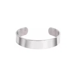 Tustrion Unisex Silver-Plated Cuff Bracelet image 5