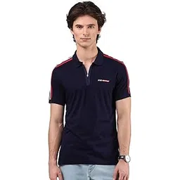 tvs Originals Racing 100% Cotton Mercerised Polo T-Shirt | 180 GSM | Sleek Zipper Placket | Soft Sheen Finish | Lightweight & Durable | Regular Fit | Heat-Sealed Neck | Premium Everyday Wear-picture-44