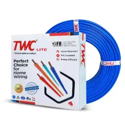 TWC Lite 1.5 Sq.mm 1 Core Flame Retardant Flexible Cable Blue (90 m)-picture-16