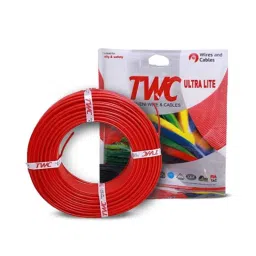 TWC Ultra Lite 0.75 Sqmm Red FR PVC Insulated High Voltage Industrial Cable, Length: 90 m-picture-20