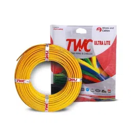 TWC Ultra Lite 0.75 Sqmm Yellow FR PVC Insulated High Voltage Industrial Cable, Length: 90 m-picture-16