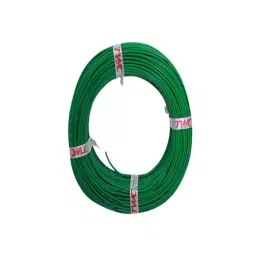 TWC Ultralite 0.75 Sq.mm 1 Core Flame Retardant Flexible Cable Green (90 m)-picture-24