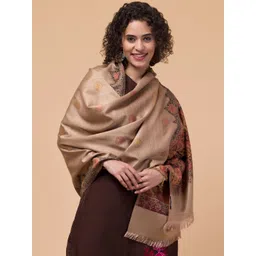 Tweedle Ethnic Printed Acrylic Shawl-picture-13