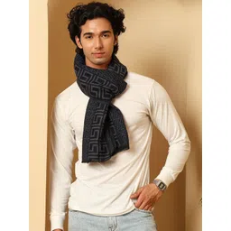 Tweedle Men Self Design Mufflers-picture-14