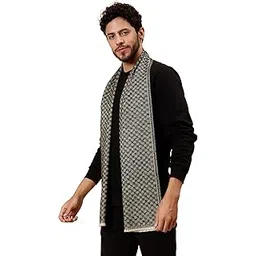 tweedle Soft Woollen Muffler for Men/Boys, Jacquard Design Scarf for Winters-picture-22