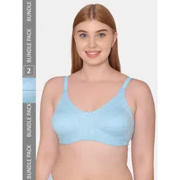 Tweens Pack Of 2 Non-Padded Cotton Minimizer Bra-picture-40