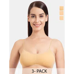 Tweens Pack Of 3 Full Coverage All Day Comfort Cotton Camisole Bra image 1