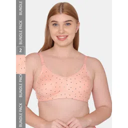 Tweens Printed Non-Padded Cotton Minimizer Bra-picture-17