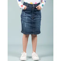 TWEENY MINI Girls Knee-Length Straight Skirt-picture-49