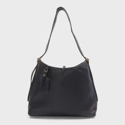 Twenty Dresses by Nykaa Fashion Black Solid Shoulder Bag image 2