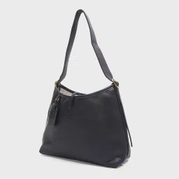 Twenty Dresses by Nykaa Fashion Black Solid Shoulder Bag image 4