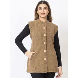 TWENTY ME Acrylic Sleeveless Sweater Vest-picture-27