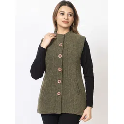 TWENTY ME Acrylic Sleeveless Sweater Vest-picture-40