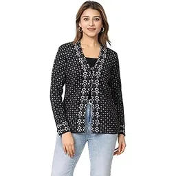 twenty me Winter Wear Casual Wear Acrylic Blend Button Closure Soft & Warm Full Sleeve Women's Cardigans-picture-45