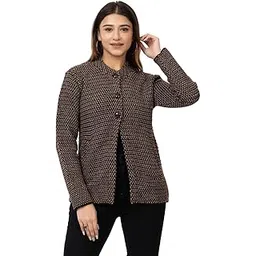 twenty me Winter Wear/Casual Wear/Outdoor Wear/Acrylic Blend/V Neck/Embroidered/Full Sleeve Women's Cardigans (2405)-picture-12