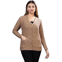 twenty me Winter Wear/Casual Wear/Outdoor Wear/Acrylic Blend/V Neck/Embroidered/Full Sleeve Women's Cardigans-picture-21