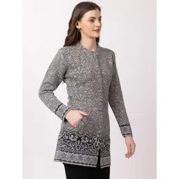 TWENTY ME Women Ethnic Motifs Printed Longline Cardigan image 3