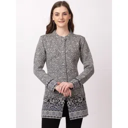 TWENTY ME Women Ethnic Motifs Printed Longline Cardigan image 1