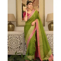 Twika Woven Design Zari Art Silk Saree-picture-31