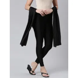 TWIN BIRDS Black Plain Dupatta-picture-26