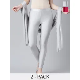 TWIN BIRDS Pack Of 2 Lightweight Shimmer Dupatta-picture-34