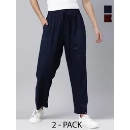 TWIN BIRDS Pack of 2 Relaxed Fit Palazzos-picture-24