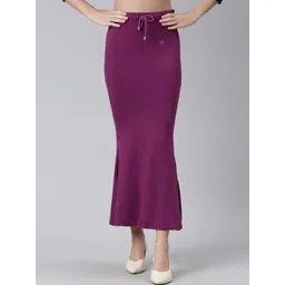 TWIN BIRDS Side Slit High Rise Mermaid-Fit Stretchable Saree Shapewear-picture-12