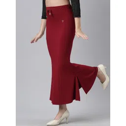 TWIN BIRDS Side Slit High Rise Mermaid-Fit Stretchable Saree Shapewear image 2