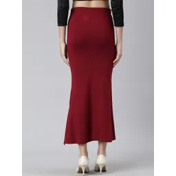 TWIN BIRDS Side Slit High Rise Mermaid-Fit Stretchable Saree Shapewear image 3