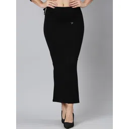 TWIN BIRDS Stretchable Straight FiT Saree Skirt-picture-38