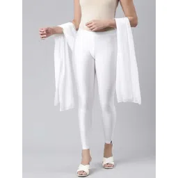 TWIN BIRDS White Plain Dupatta-picture-17