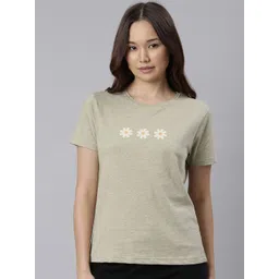 TWIN BIRDS Women Floral Printed Tropical T-shirt-image-45