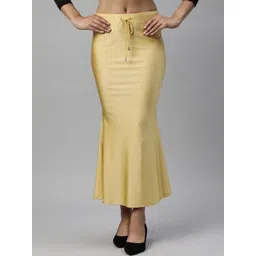 TWIN BIRDS Women High Rise Stretchable Shimmer Saree Shape Wear-picture-13