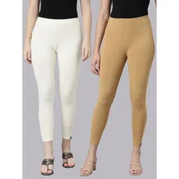 TWIN BIRDS Women Pack Of 2 High Ankle Leggings-picture-10