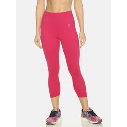 TWIN BIRDS Women Pink Pure Cotton 3/4th Leggings-picture-13