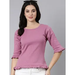 TWIN BIRDS Women Pockets Slim Fit T-shirt-picture-36