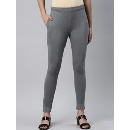 TWIN BIRDS Women Regular Fit Sleek Ethnic Knitted Kurti Pant with Functional Pocket-picture-15