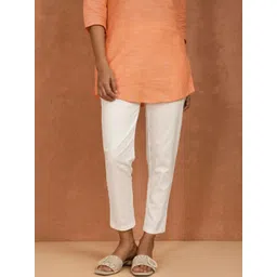 TWIN BIRDS Women Relaxed Straight Fit Easy Wash Trousers-picture-10