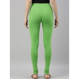 TWIN BIRDS Women Solid Churidar Length Leggings image 3