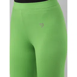 TWIN BIRDS Women Solid Churidar Length Leggings image 5