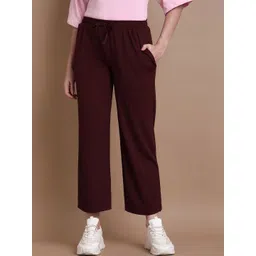 TWIN BIRDS Women Textured Trousers-picture-38