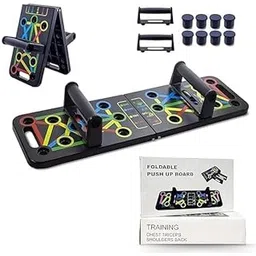 TWINZFIT Pushup Board, 15 in 1 Push Up Stand, Multi-Function Flex Board for Chest, Triceps, Shoulder, Back Muscles, Home Workout Gym Equipment, Multicolour Durable, Portable-picture-20