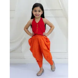 Twisha Girls Top with Dhoti Pants-picture-28