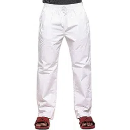 twist99 Mens Cotton Linen Tall Fit Pyjama (White)-picture-24