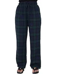 twist99 Womens Checkered Cotton Linen Pyjama-picture-50
