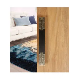 Two Moustaches Brown Brass Door Handle-picture-21