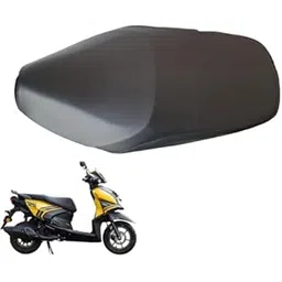 Two Wheeler Seat Cover Compatible with Yamaha RAY ZR BS-6 Plain Seat Cover-picture-28