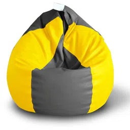 txor XXL Premium Leatherette Classic Teardrop Bean Bag With Bean Filling-picture-20
