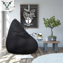 txor XXL Tear Drop Bean Bag Cover(Without Beans) image 3