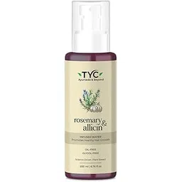 TYC - Trust Your Choice Rosemary and Allicin Water Hair Spray, Botanical Hair Mist for Hair Fall Control, Hair Growth and Scalp Health, Natural Anti-Hair Loss Treatment, 200 ml (Pack of 1)-picture-12